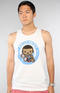 Rich Scampi The Hello Drizzy Tank in White