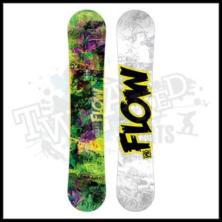 New 2010 2011 Flow Verve All Mountain Snowboard 155 Cm