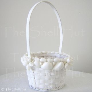 These baskets are handmade by us with care at the Shell Hut.