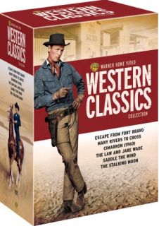 WARNER HOME VIDEO WESTERN CLASSICS COLLECTION New DVD 6 Films