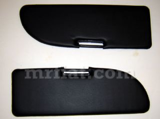  description this is a new set of black sun visors for all fiat 500