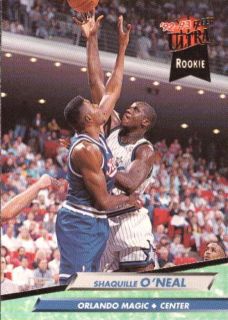 Shaquille Oneal 92 93 Fleer Ultra Rookie RC Card 328 DG167