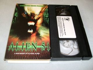  Alien 51 VHS 2004 Heidi Fleiss