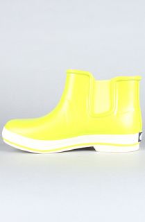 Sperry Topsider The Rain Drop Boot in Lime Green