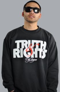 City League Truth And Rights Crewneck Black