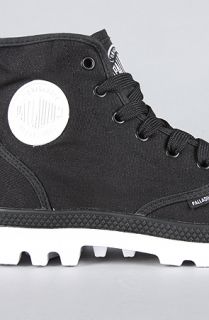 Palladium The Blanc Hi Sneaker in Black White