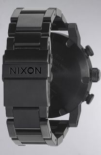 Nixon The Ride Sterling Silver Watch in All Black