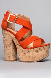 Sole Boutique The Van Buren Shoe in Orange