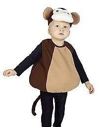 Nwt Curious George Monkey Halloween Costume Boy Girl Toddler 12M 24M 1