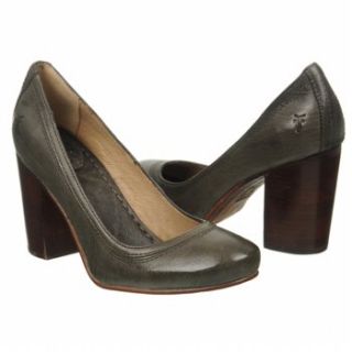 Frye Womens Carson Pump Charcoal Leather
