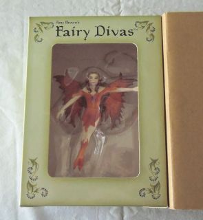Fire Fairy Amy Brown Fairy Divas 2002 New in Box