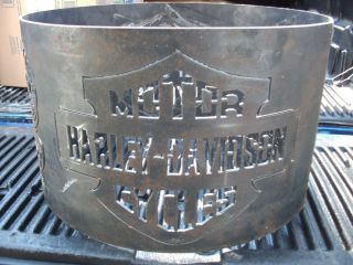  Harley Davidson Fire Pit Ring New