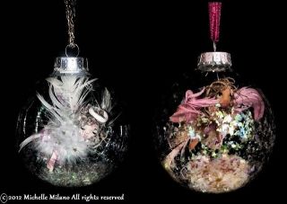 Glass Hanging Ball Original ORB Fairy Arielle Witches Ball Wicca