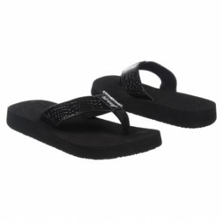 Womens Reef Sassy Sandra Black/Black 