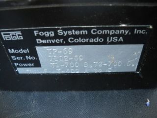 Fogg TP 69 Temperature Probe Simulator (Simulates Series 400 And 700