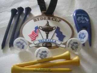 2008 Ryder Cup Golf Gift Set Valhalla Azinger Faldo