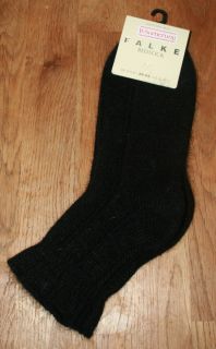 Falke Luxury Angora Mix Bed Socks Black UK 5 1 2 8 US 8 10 1 2 EUR 39