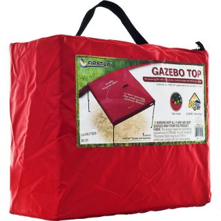 First Up™ Gazebo Tent Top Only   Red   10 x 10   Replacement Top