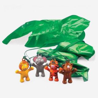 12 Zoo Theme Paratroopers Kids Birthday Party Favors