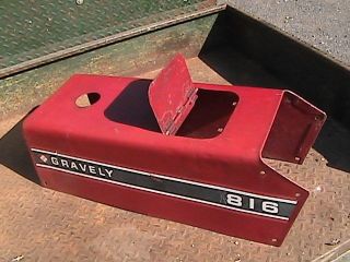 Gravely 800 8000 Rider Tractor Hood Batery Cover Parts