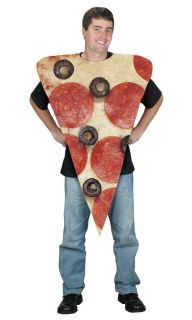 Pizza Slice Adult Costume Food Theme Funny Unisex Foam Attire