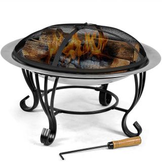 woodeze 29 stainless steel fire pit sku 5wz fp1011 price 74 30 weight