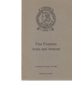 Christies Auction Catalog Fine Firearms Arms Armour 68