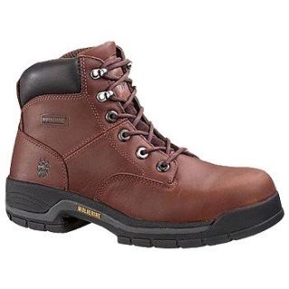 Mens Wolverine Harrison Lace Up Boot Brown 