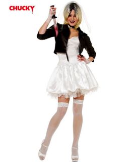 Womens Sexy Bride of Chucky Halloween Costume Size M
