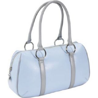 Handbags Bisadora Sky Blue Leather Sporty Satche Sky Blue 