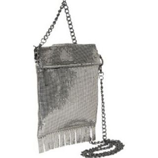 Handbags Whiting and Davis Friged Cross Body Pewter 