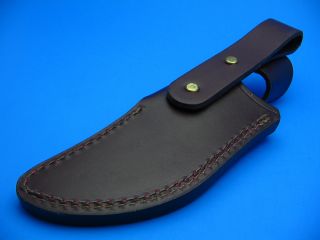 Buck Knives Brown Leather Sheath for Fixed Blade Knife