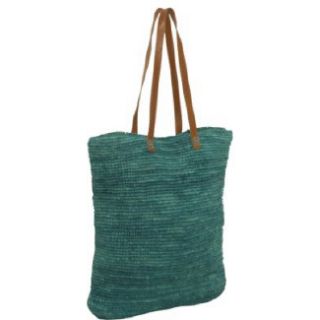 Handbags Straw Studios Ava Turquoise 