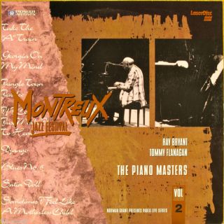  Masters Vol 2 Montreux Jazz Ray Bryant Tommy Flanagan Laserdisc