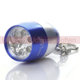  50 Lumen Bright White Light LED Flashlights with Key Chain Good