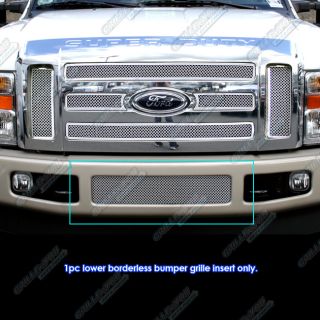 08 2010 ford f 250 f 350 f 450 f 550 stainless steel mesh grille grill