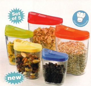 Food Containers Cereals Pasta Nuts Boxes Storage