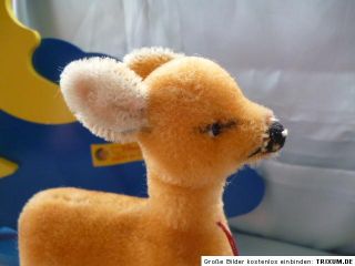 Teddy Hermann Dear Fawn with Tags Approx 18 cm Excellent Condition