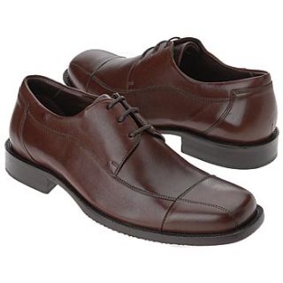 Mens Johnston and Murphy Dobson Captoe Lace Up Antique Mahogany