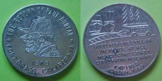 Fort Bragg CA The Return Of Paul Bunyan 1963 $1.00 token (K 24)