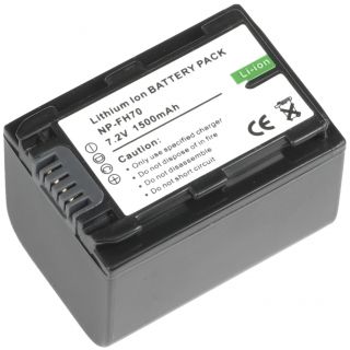 NP FH70 Battery for Sony Handycam HDR XR100 HDR XR520V