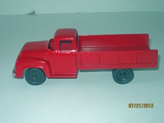 Vintage 1953 Tootsie Toy Red Ford F700 Restored Diecast Grain Truck