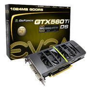 EVGA NVIDIA GeForce Fermi GTX560 GTX 560 TI Superclocked 1GB PCI E
