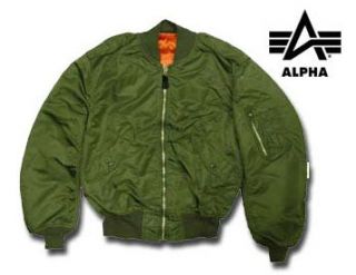 Alpha L 2B Military Style Sage Parka Flight Jacket New