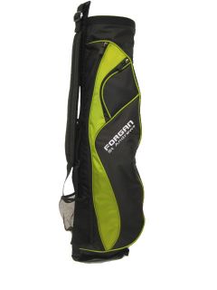 FORGAN Ultra Lite Carry Golf Bag Green Black New