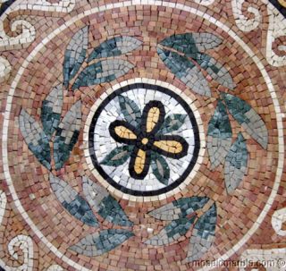 Beautiful Mosaic Rug Floor Inlay Art Tile Home Decor