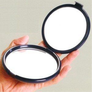 Floxite Compact Makeup Mirror 2 optical Dfp Quality Glass 10x