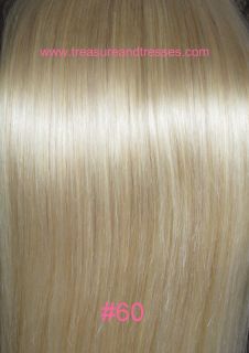  160g 20 Lock on Clip in Remy Human Hair Extensions Foxy Lady