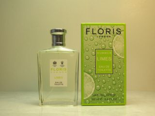 Floris London Summer Limes EDT Spray 3 4oz 100ml New in Box