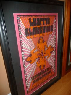 Traffic, Blue Cheer, Iron Butterfly 1968 Fillmore East Concert Poster